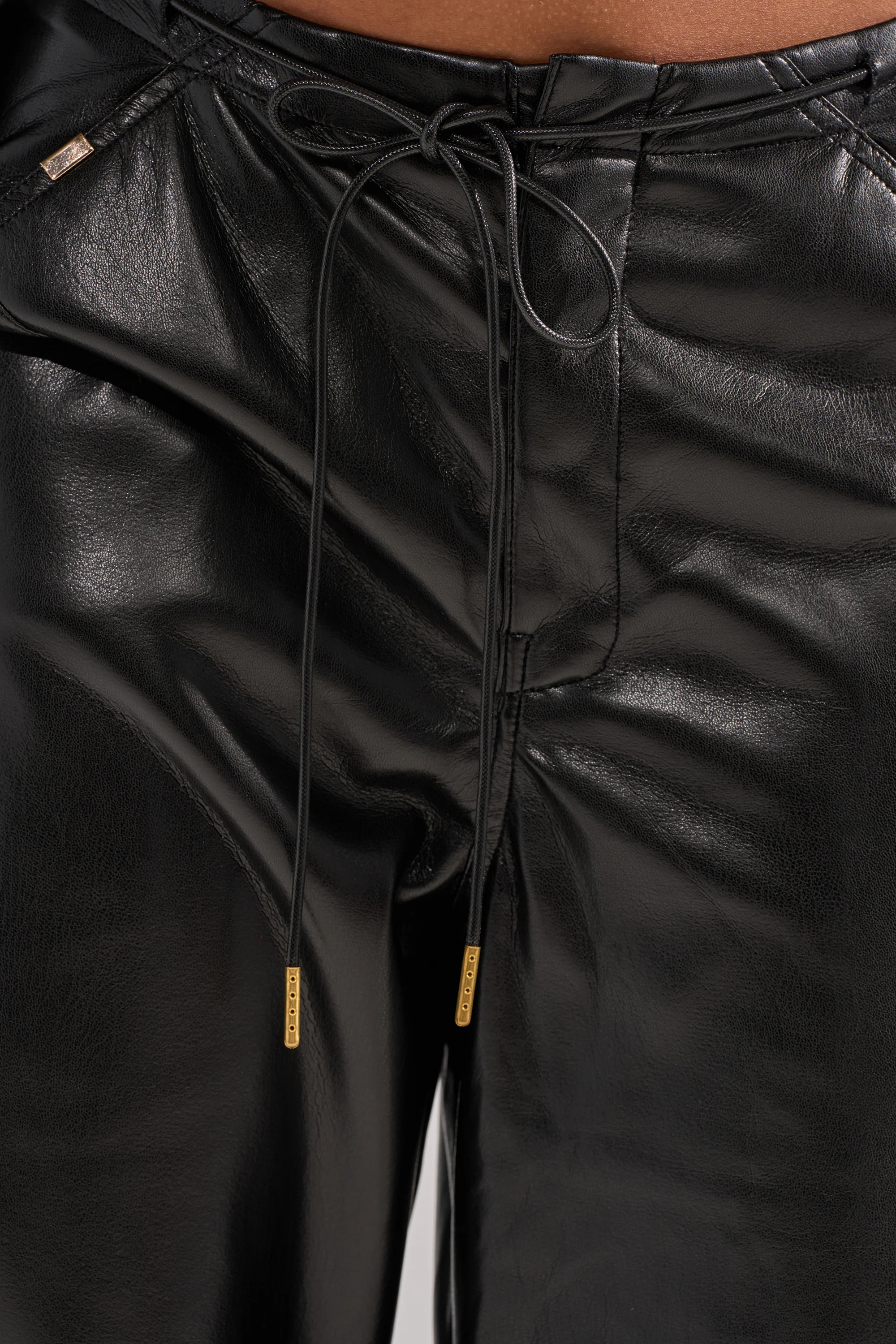GET WITH IT FAUX LEATHER TROUSER - Image 8