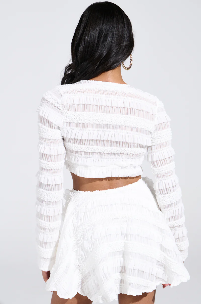 GIMME MORE TIE FRONT SLINKY BLOUSE - Image 4