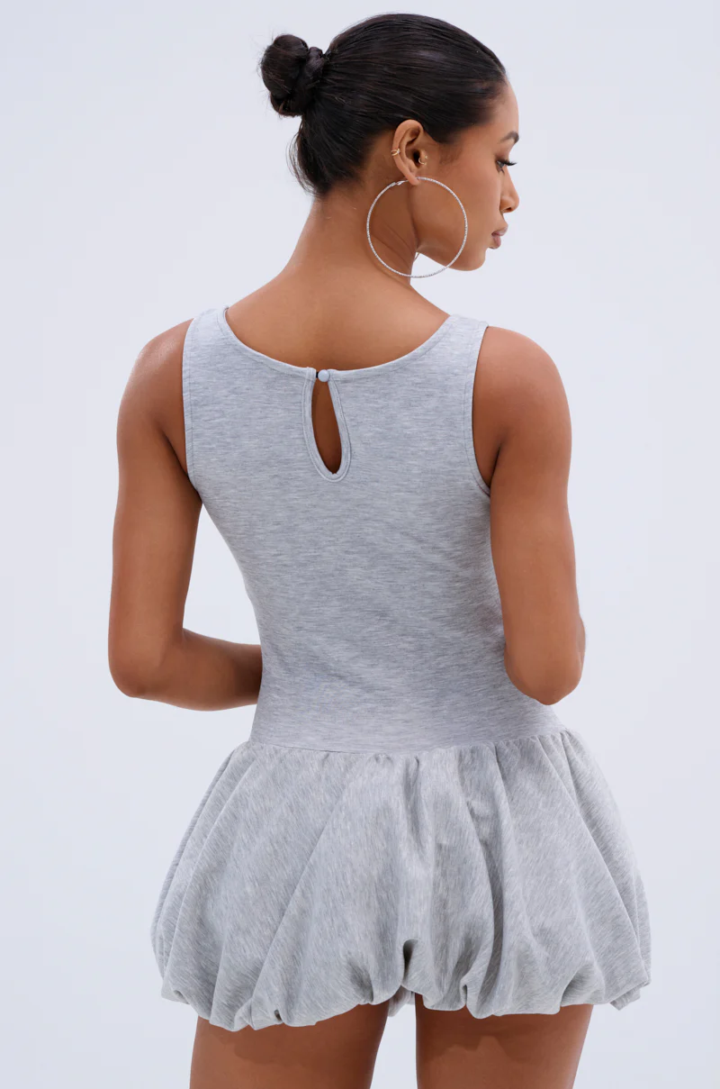 GINA FRENCH TERRY MINI DRESS - Image 4