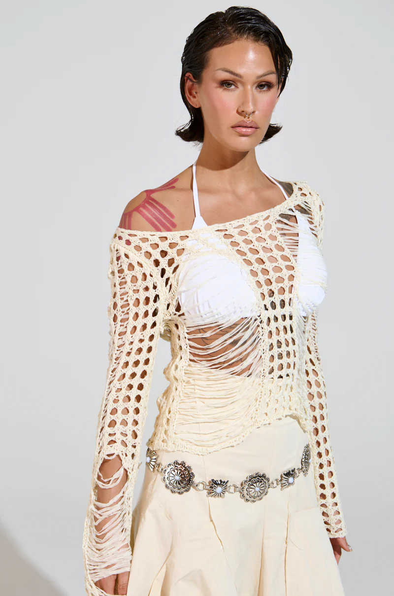 GINA LONG KNIT TOP - Image 4