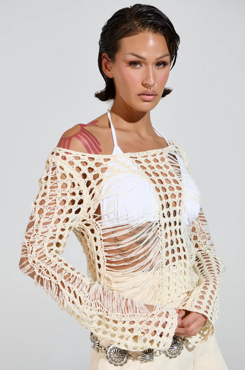 GINA LONG KNIT TOP - Image 5