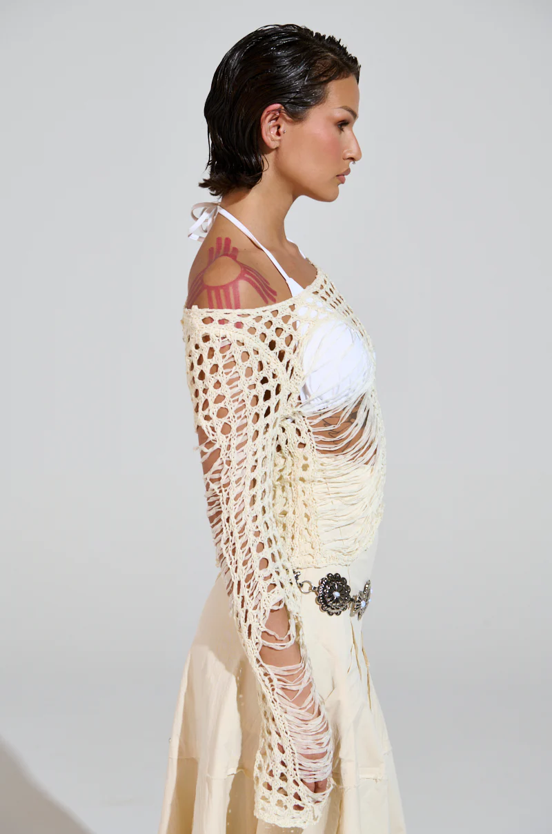 GINA LONG KNIT TOP - Image 6