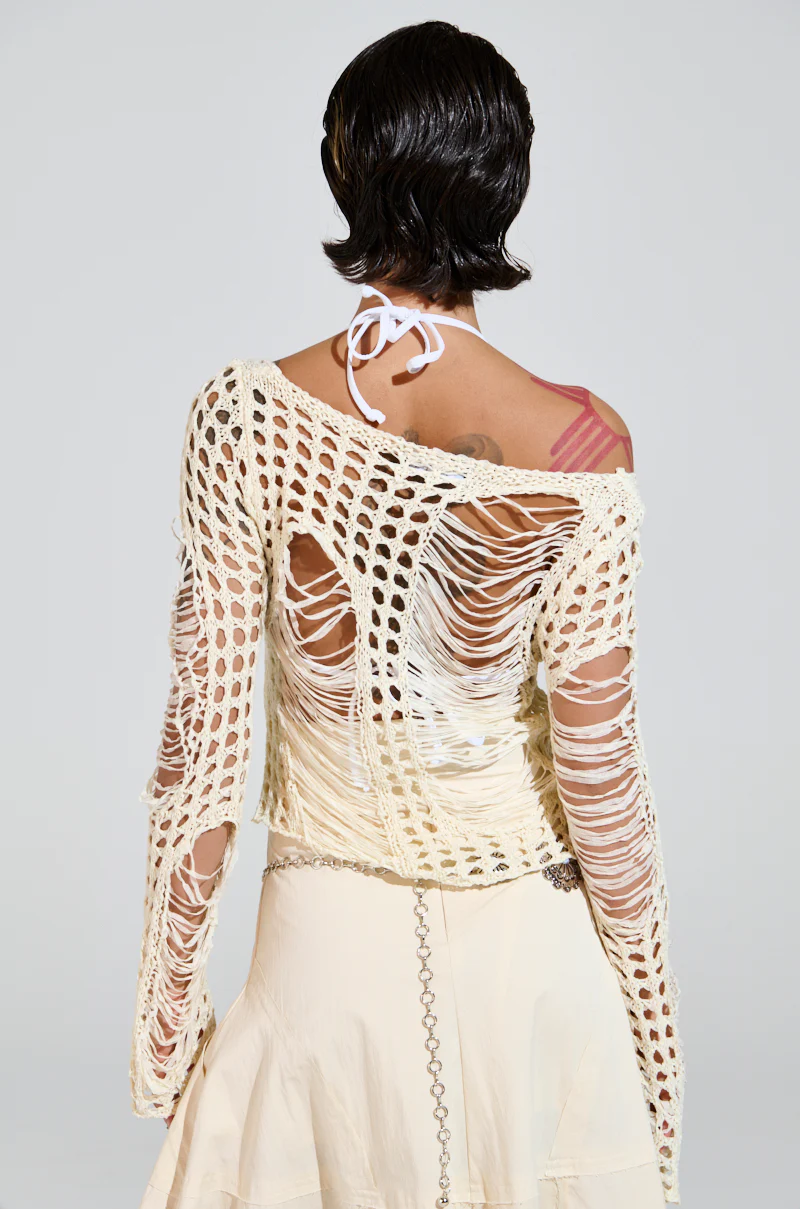 GINA LONG KNIT TOP - Image 7
