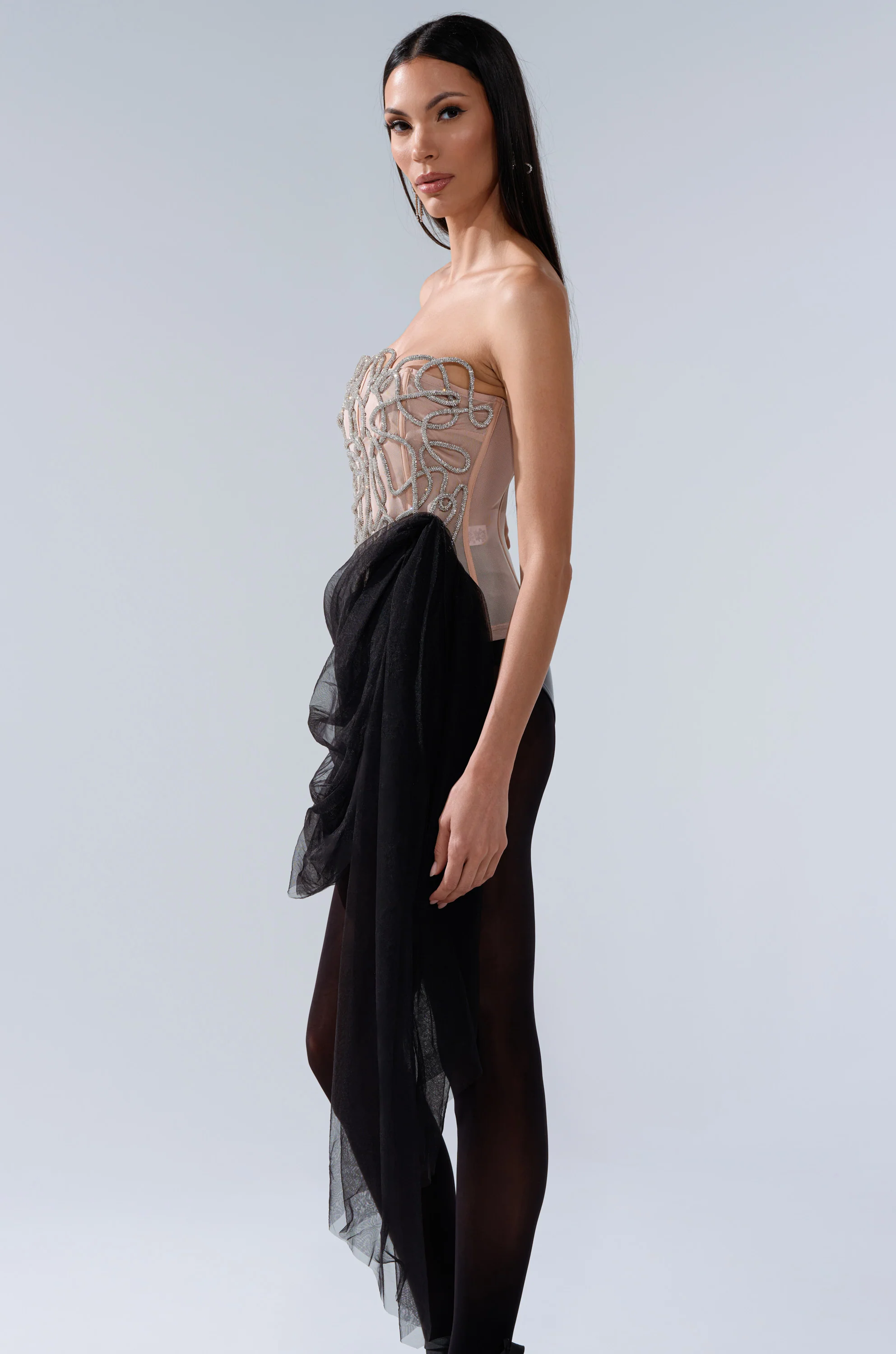 GIRL GO GET IT EMBELLISHED CORSET - Image 4