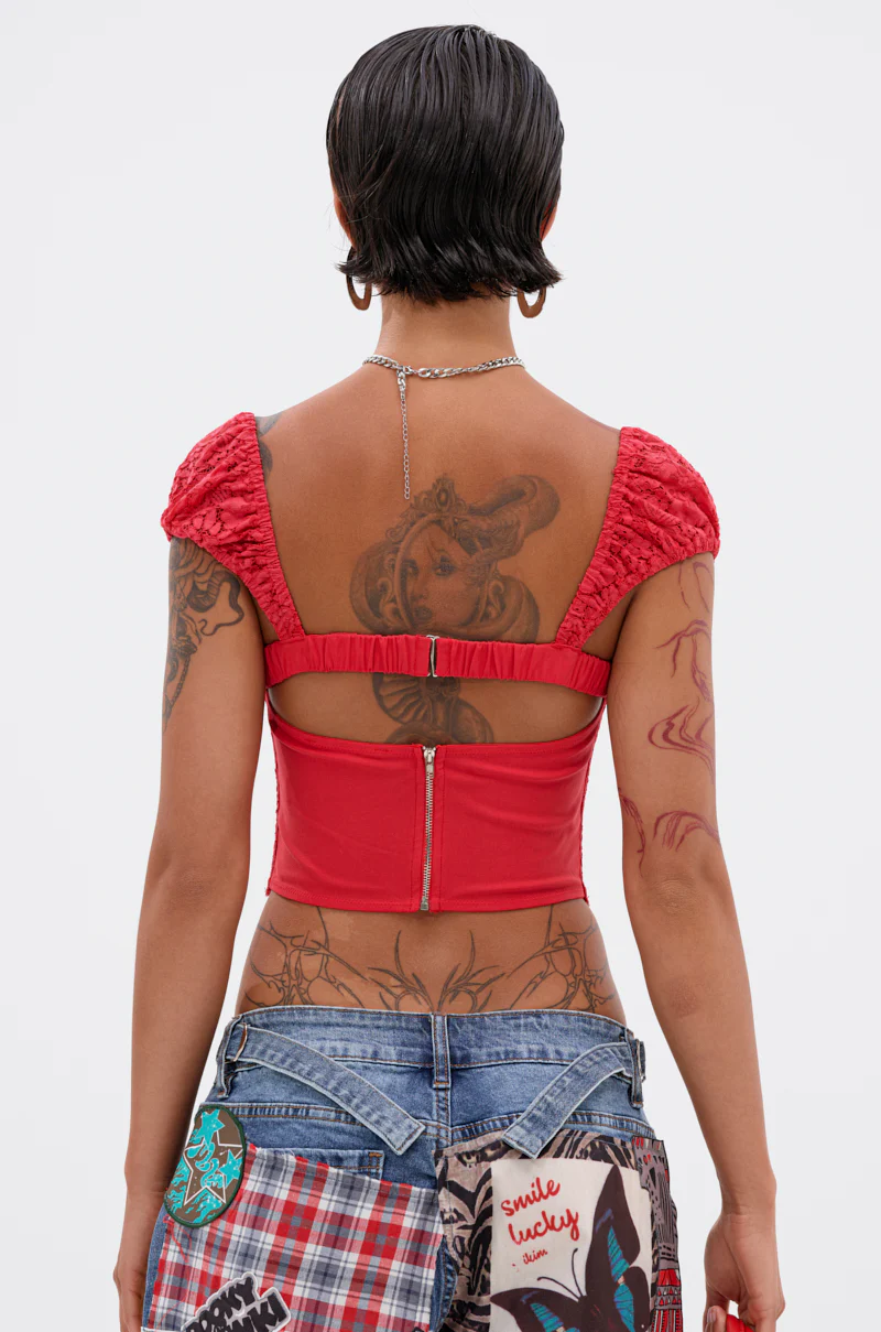 GIRL ON FIRE LACE CORSET - Image 6