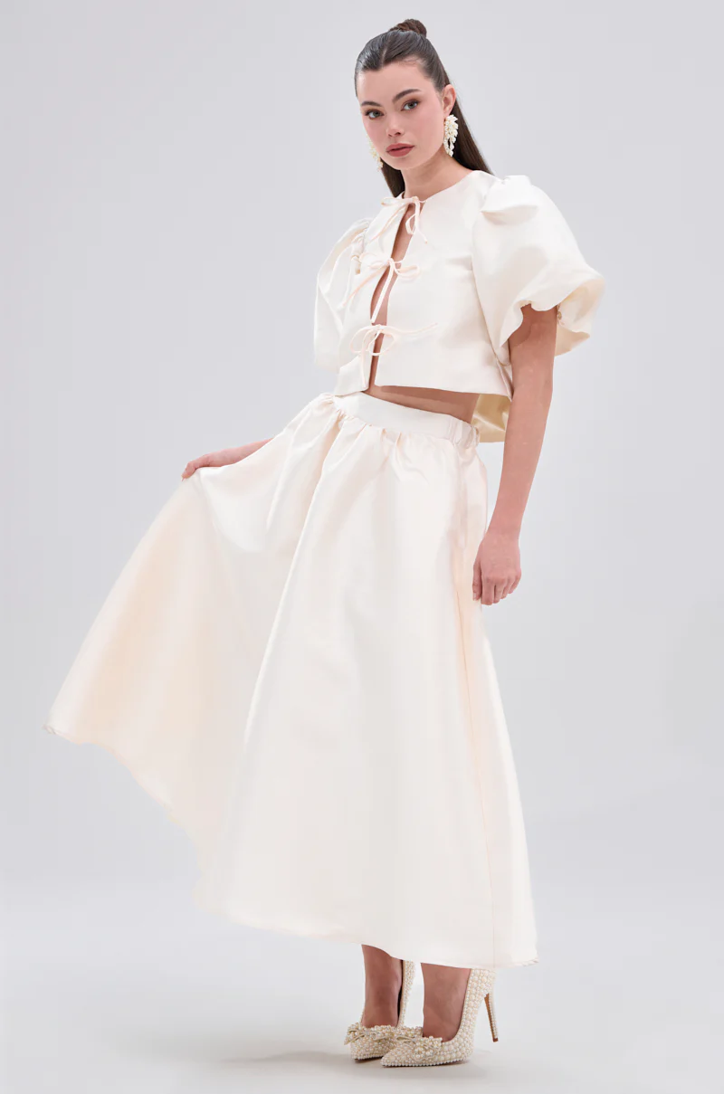 GIRL POWER CROP TIE FRONT TOP - Image 5