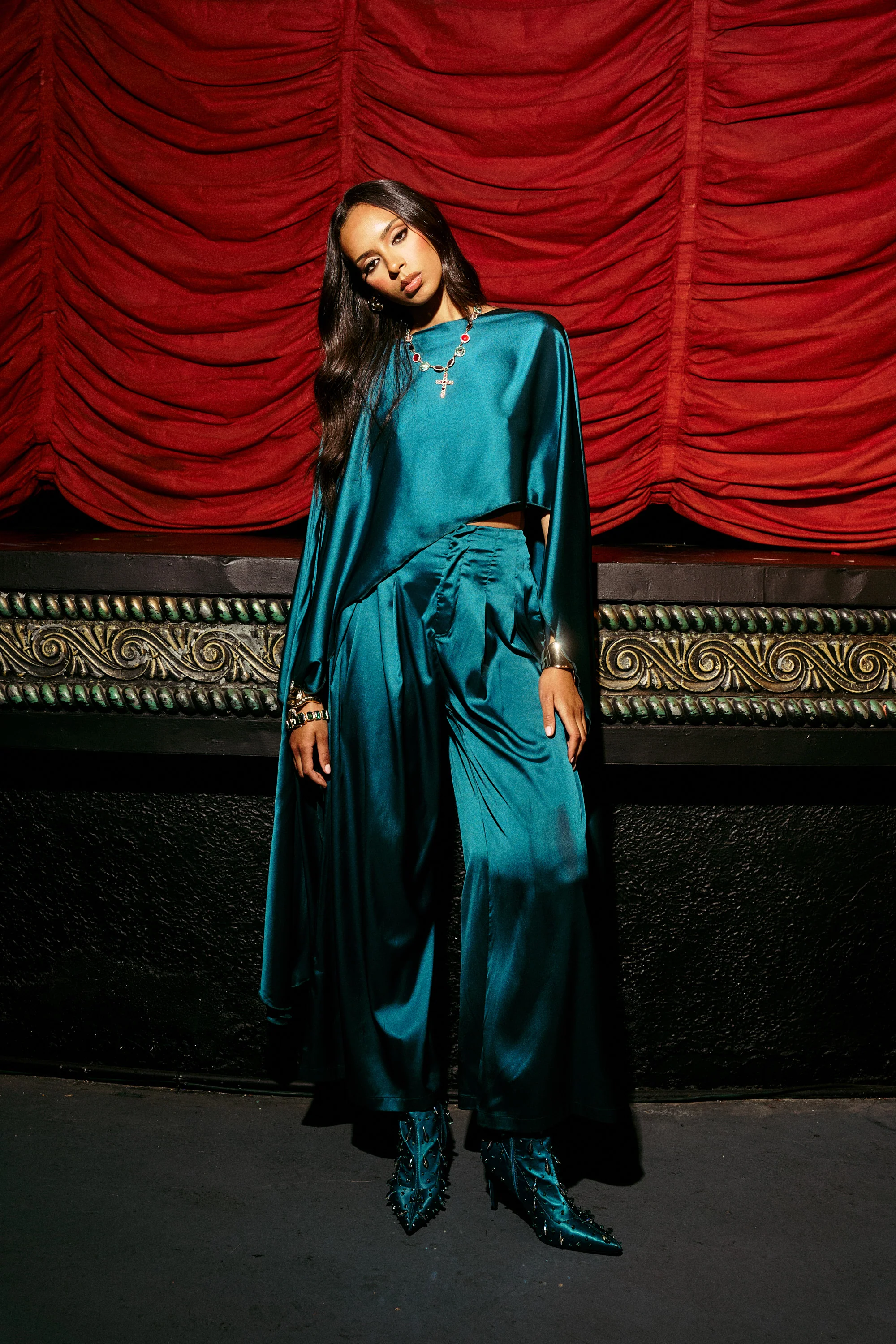 GIRLS FOR LIFE EMERALD BLOUSE - Image 3