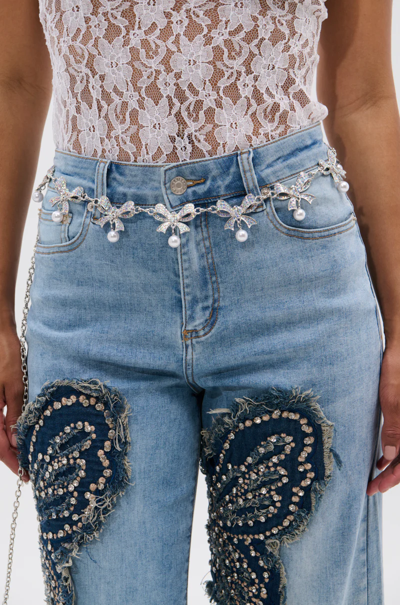 GIRLY CORE BLING CHAIN BELT - Image 2