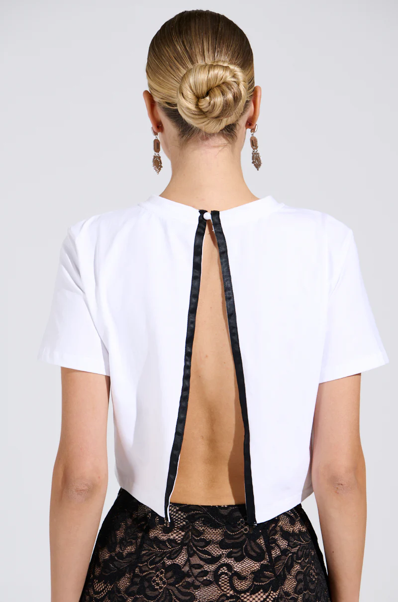 GIRLY POP BOW TEE - Image 5