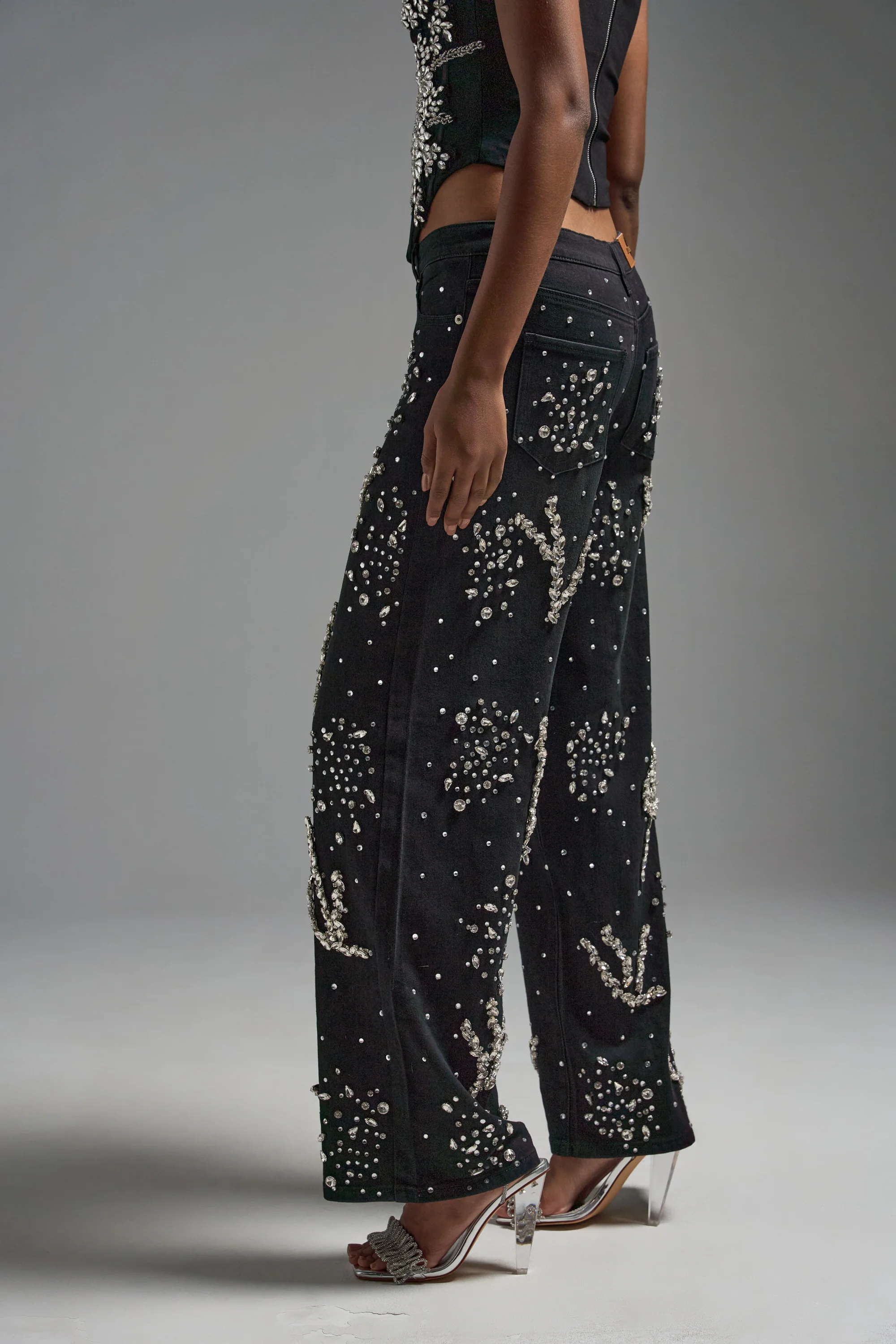 GIVE IT TO ME BABY EMBELLISHED DENIM - Image 3