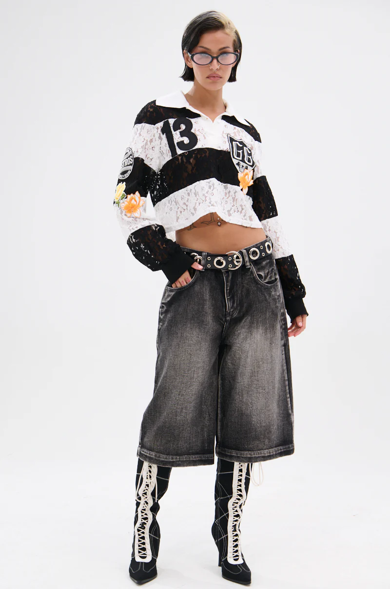 GIVE ME TIME LACE JERSEY - Image 7
