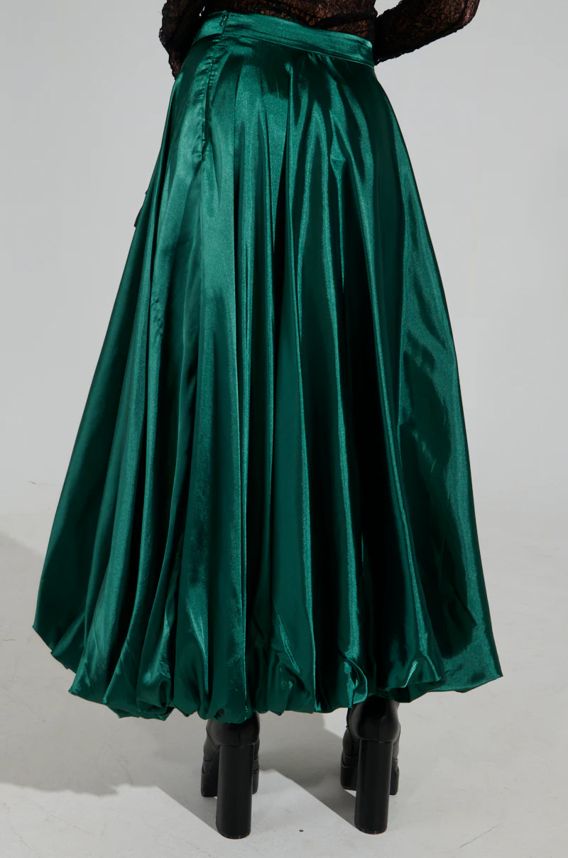 GLOWING MAXI BUBBLE SKIRT - Image 5