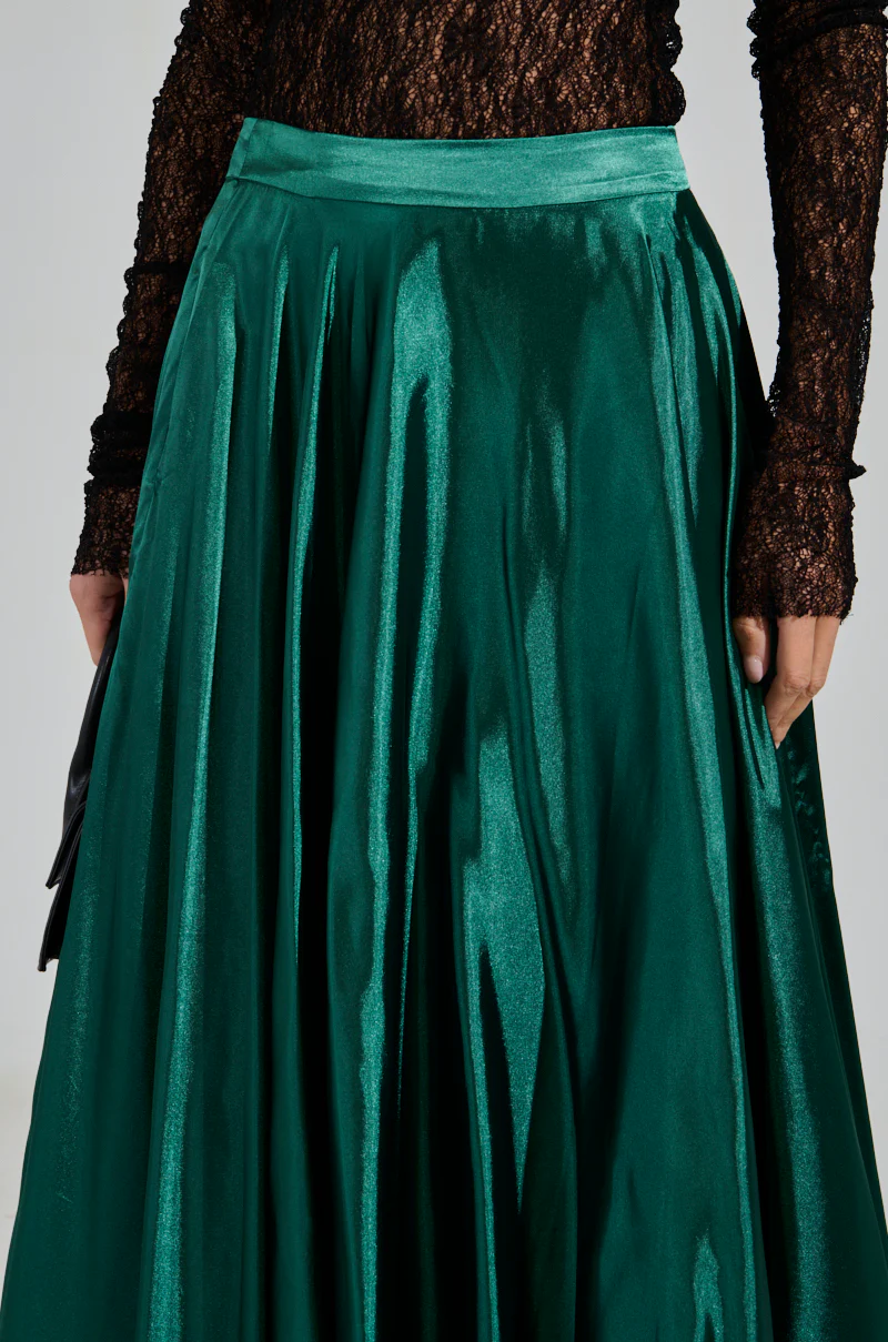 GLOWING MAXI BUBBLE SKIRT - Image 7