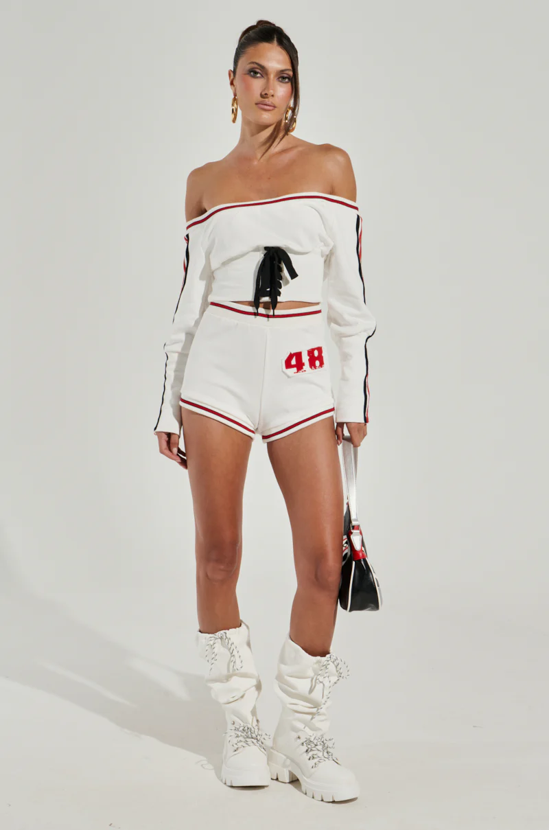 GO ALL THE WAY OFF THE SHOULDER SWEATSHIRT - Image 5