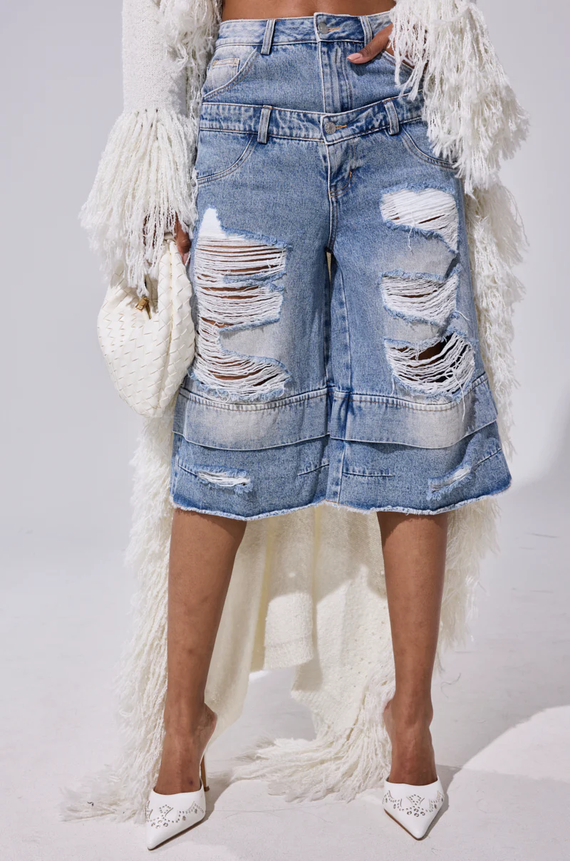 GO GET SOME DENIM BERMUDA SHORT - Image 2