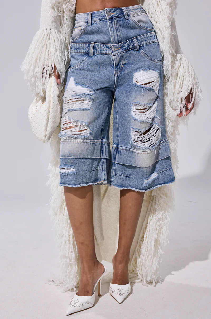 GO GET SOME DENIM BERMUDA SHORT - Image 3