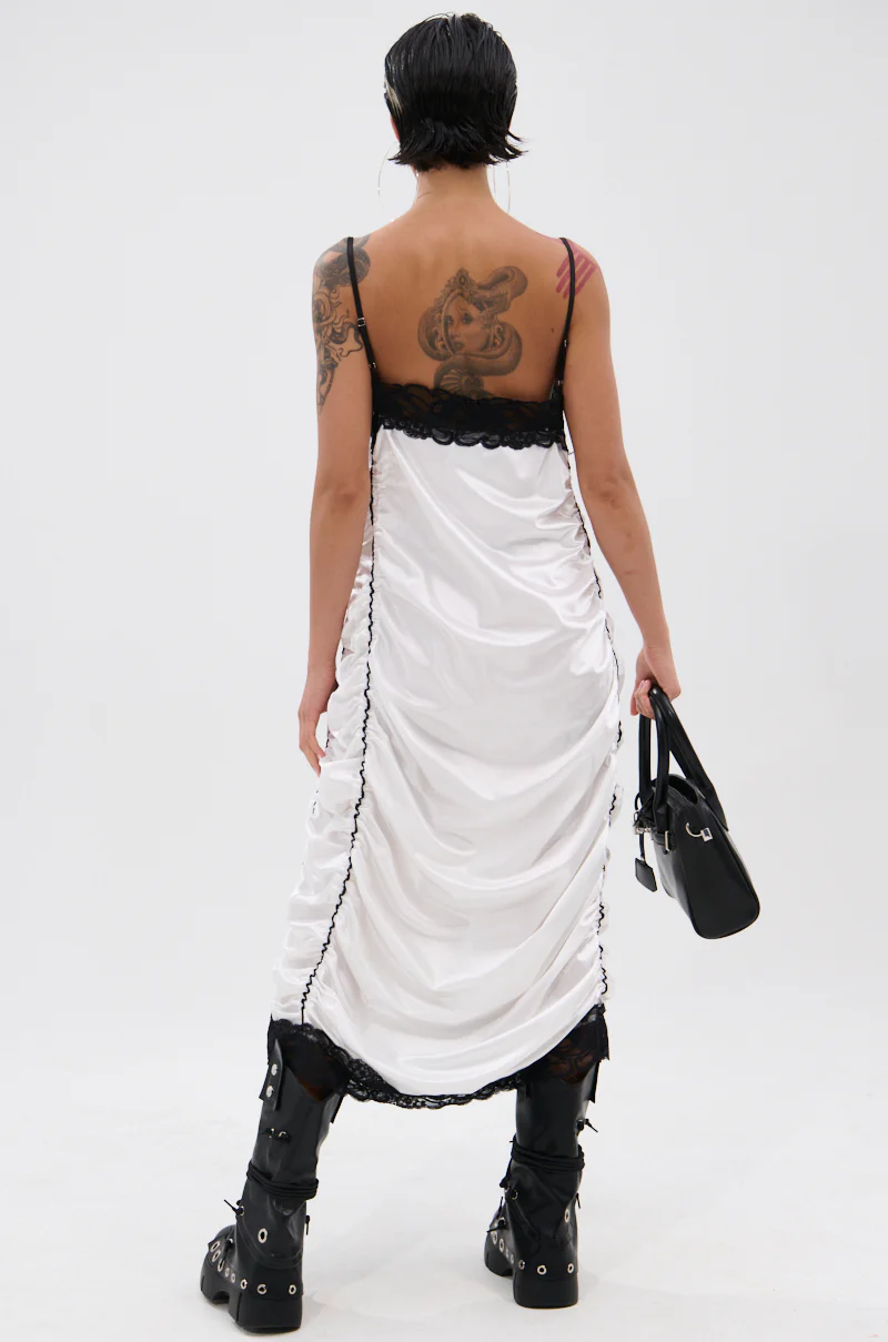 GO SPORTS RUCHED MIDI DRESS - Image 4