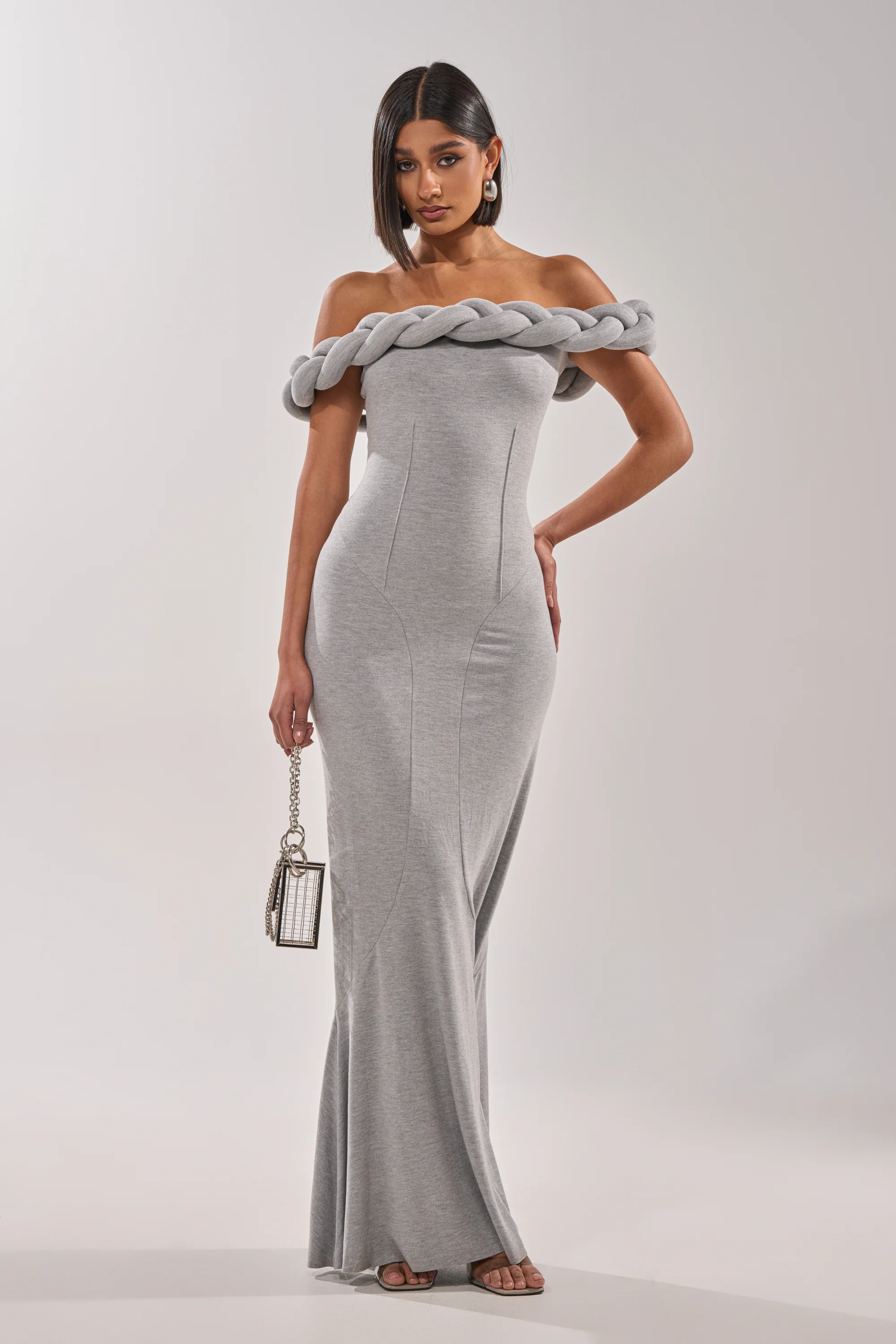 GODDESS HOUR KNIT MAXI DRESS - Image 3