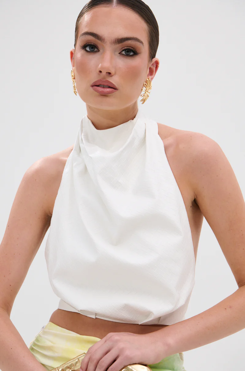 GOING NO WHERE HALTER BLOUSE - Image 2