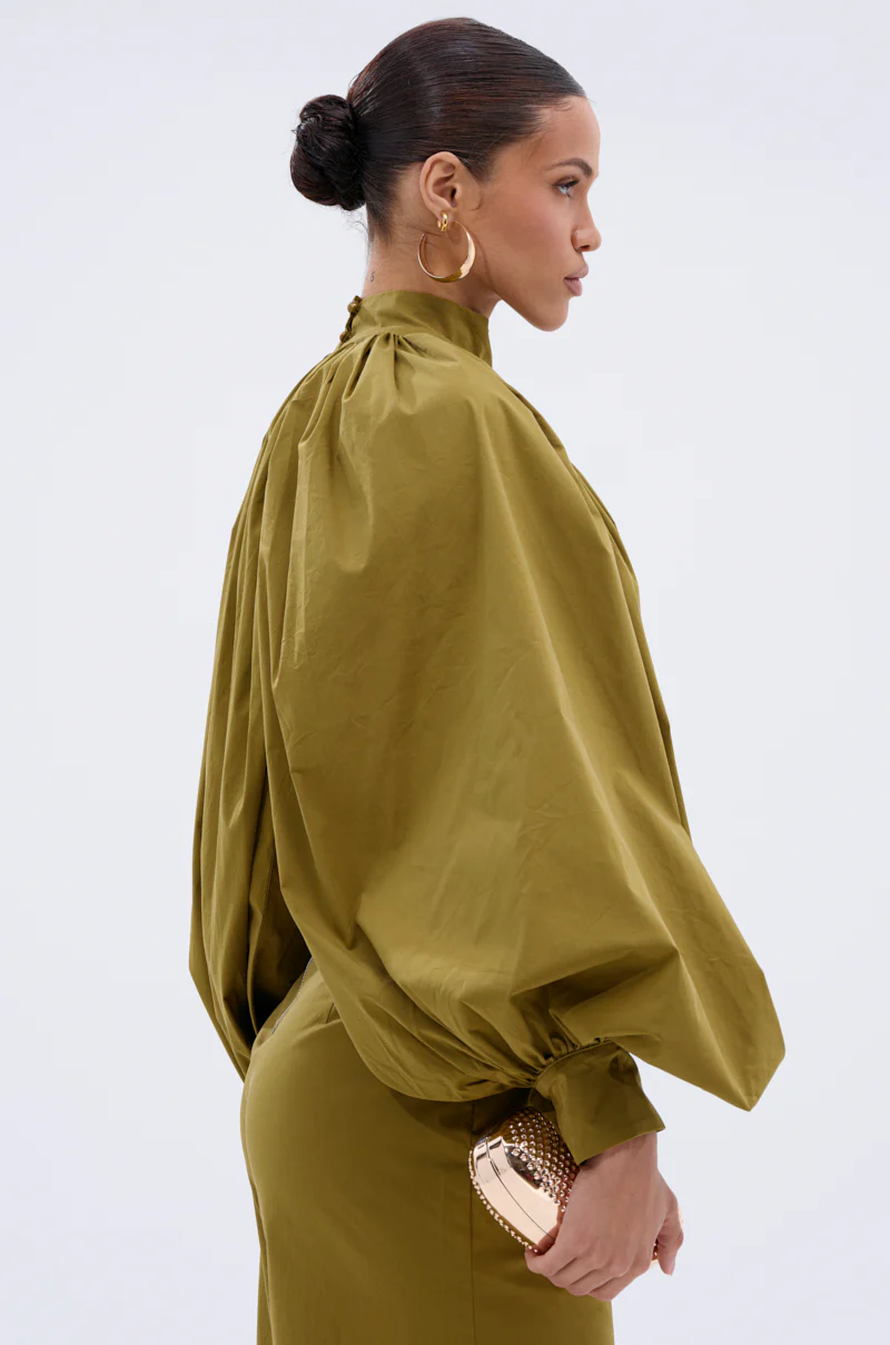 GOLD COAST BALLOON SLEEVE BLOUSE - Image 5