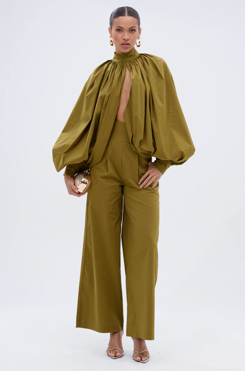 GOLD COAST BALLOON SLEEVE BLOUSE - Image 7