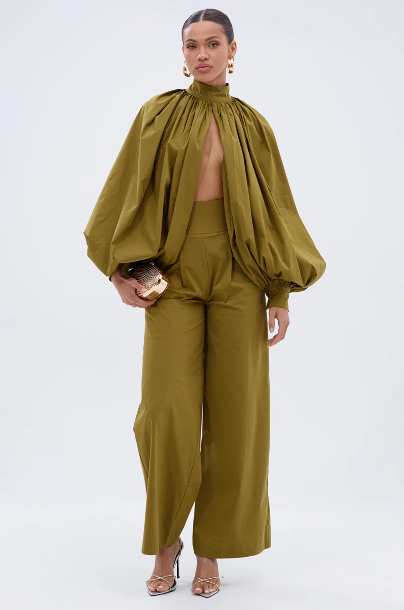 GOLD COAST BALLOON SLEEVE BLOUSE - Image 9