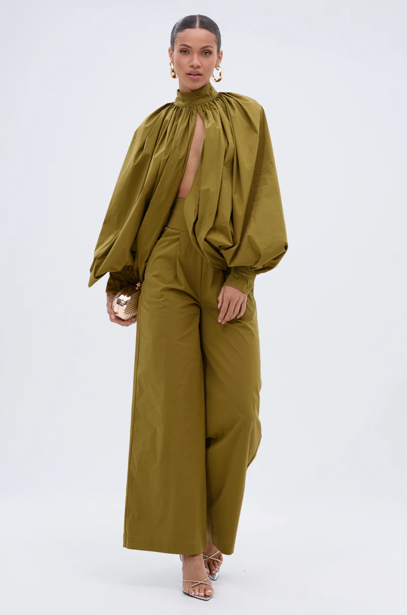 GOLD COAST WIDE LEG PALAZZO PANT - Image 6