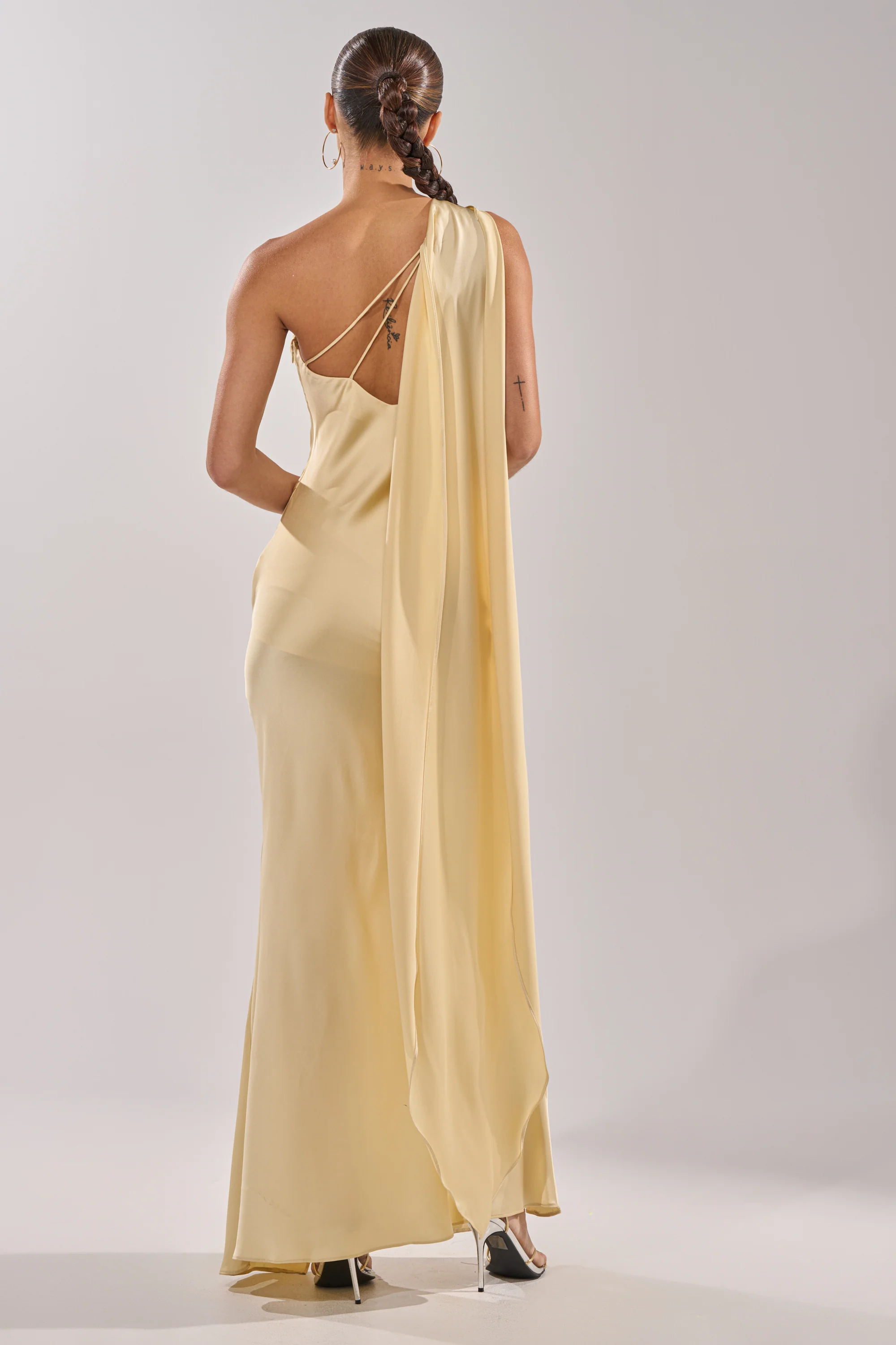 GOLDEN HOUR SATIN MAXI DRESS - Image 10