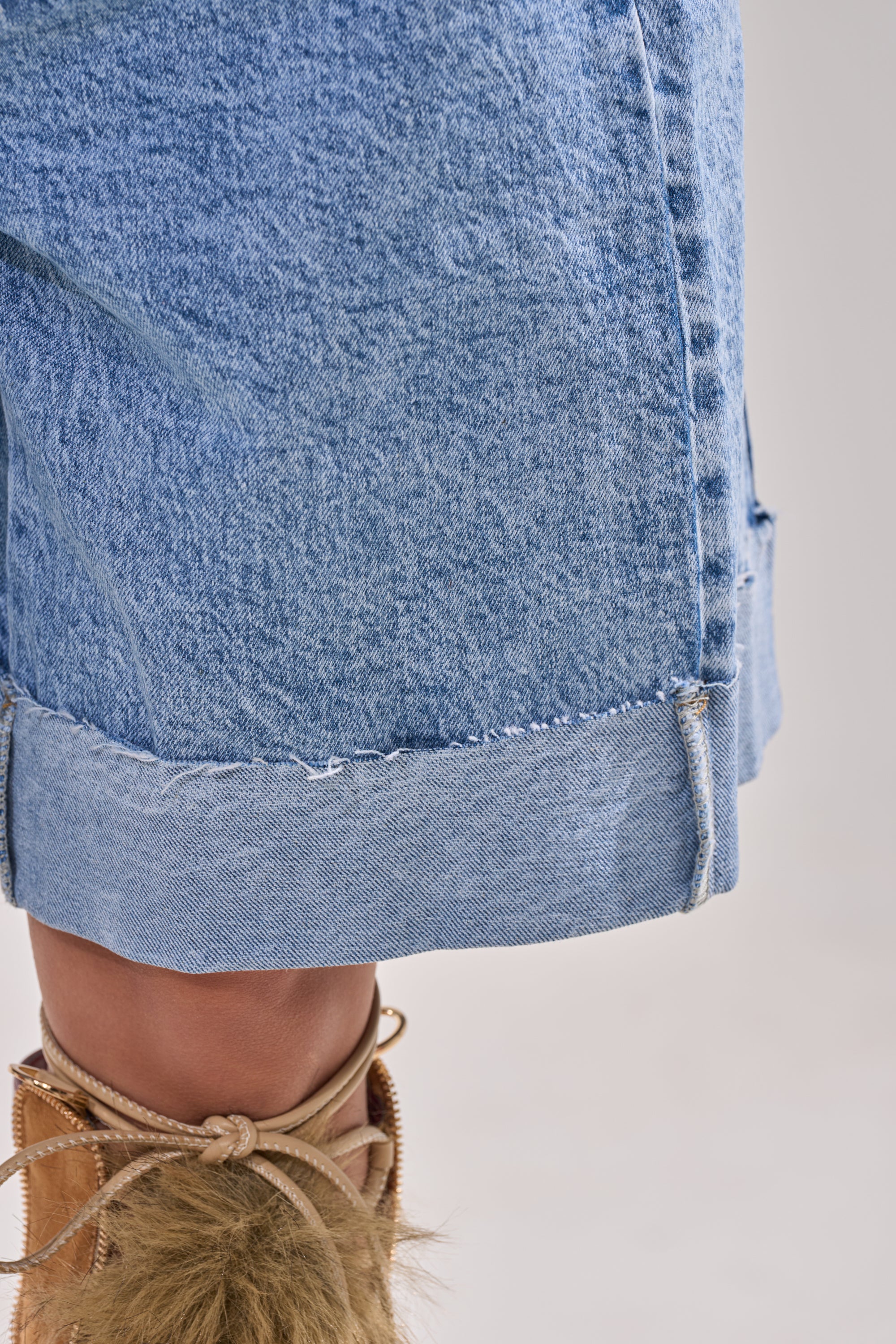 GONE BAD DENIM BERMUDA SHORT - Image 8