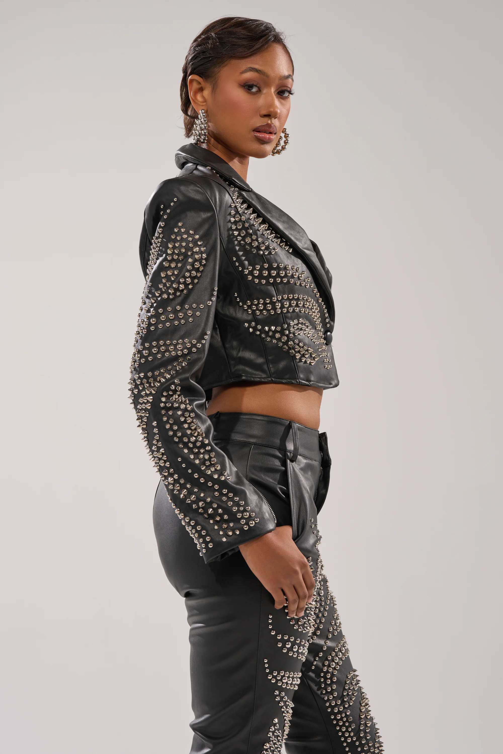 GONE BAD STUDDED BLAZER - Image 4