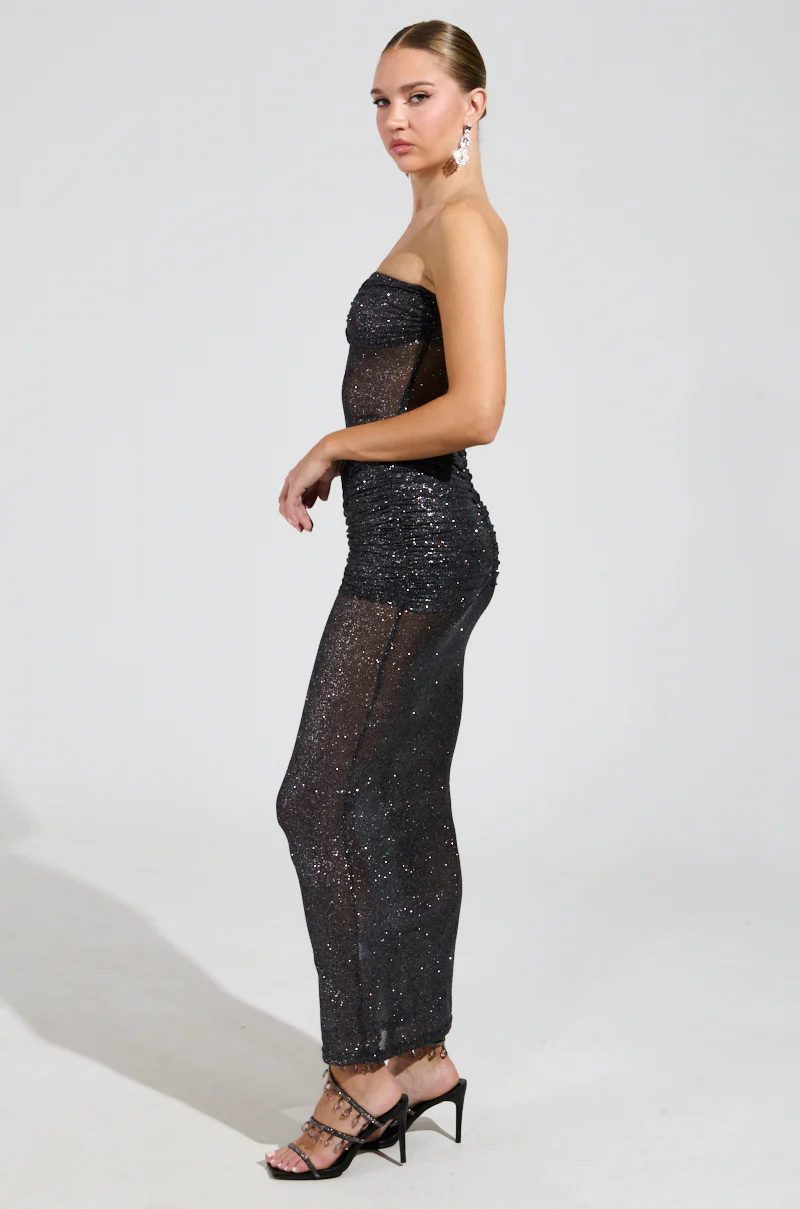 GONE VIRAL SHEER MAXI DRESS - Image 4