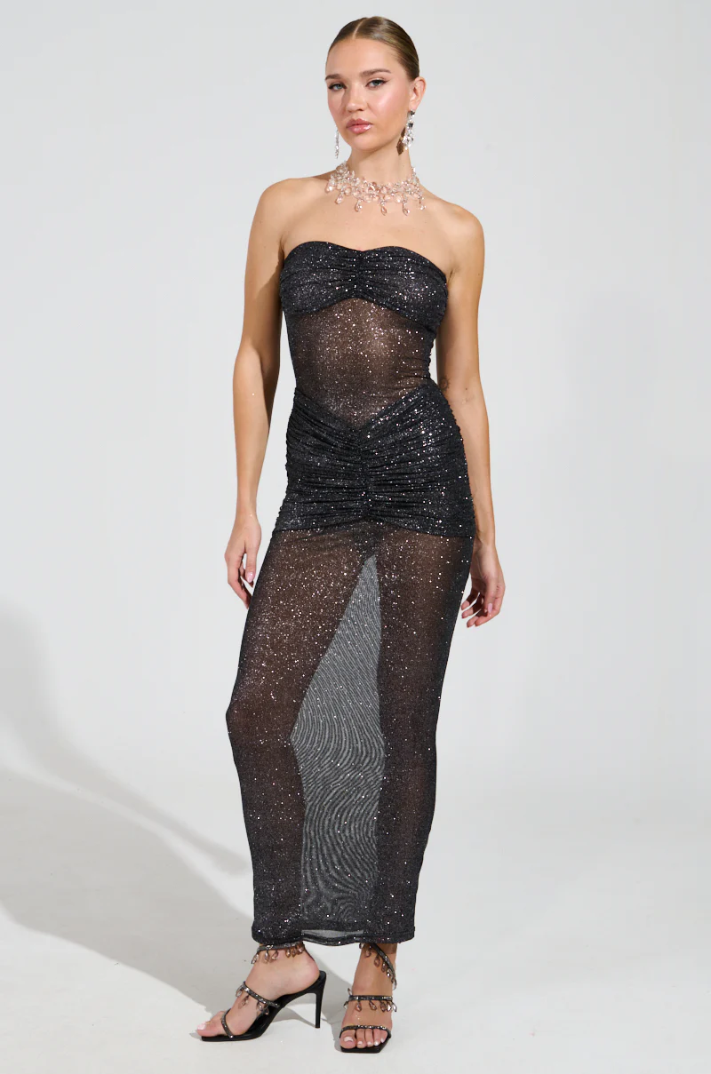 GONE VIRAL SHEER MAXI DRESS - Image 6