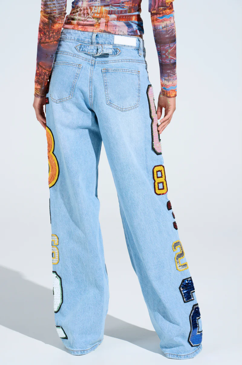GOOD LUCK PATCH DENIM - Image 4
