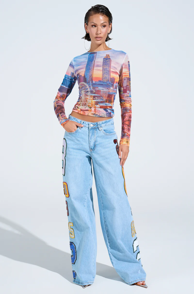 GOOD LUCK PATCH DENIM - Image 5