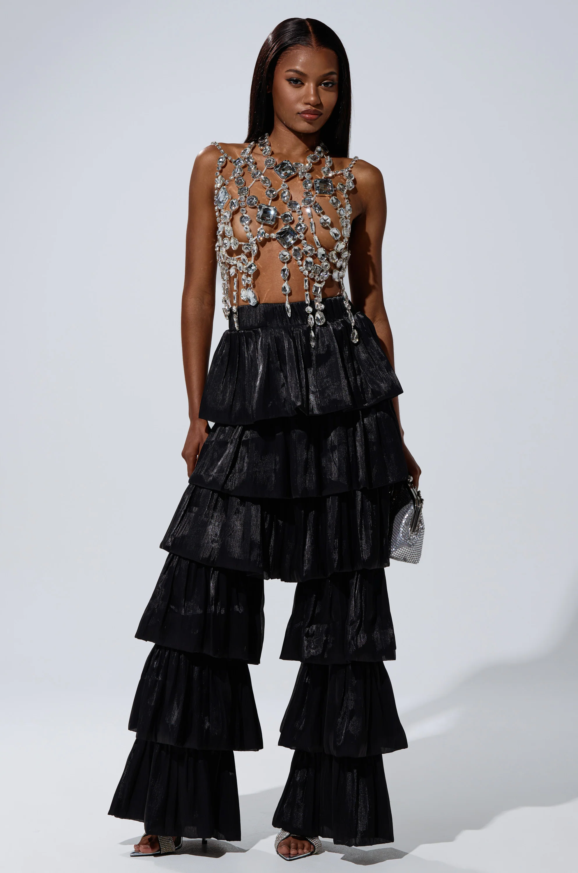 GOTTA LET IT GO RHINESTONE BRALETTE - Image 6