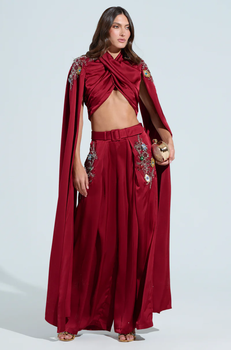 GREATEST ONE YET TROUSER IN RED - Image 7