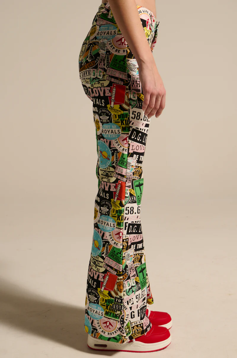 GREEN LIGHT LOW RISE FLARE DENIM - Image 4