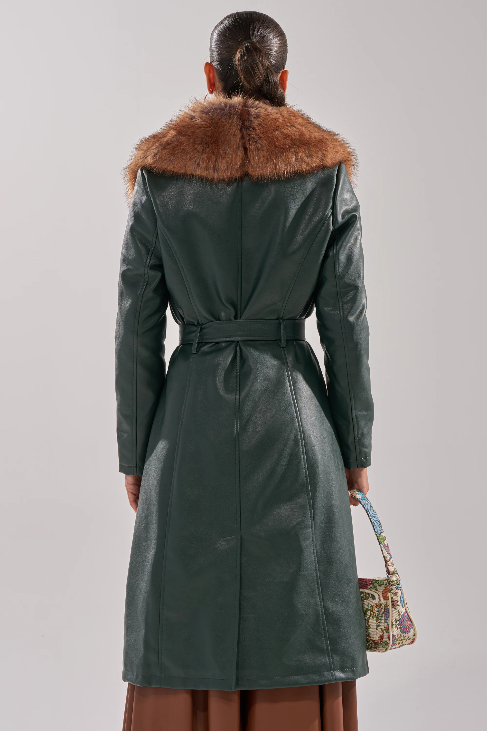 GREENVIEW FUR TRIM TRENCH - Image 6