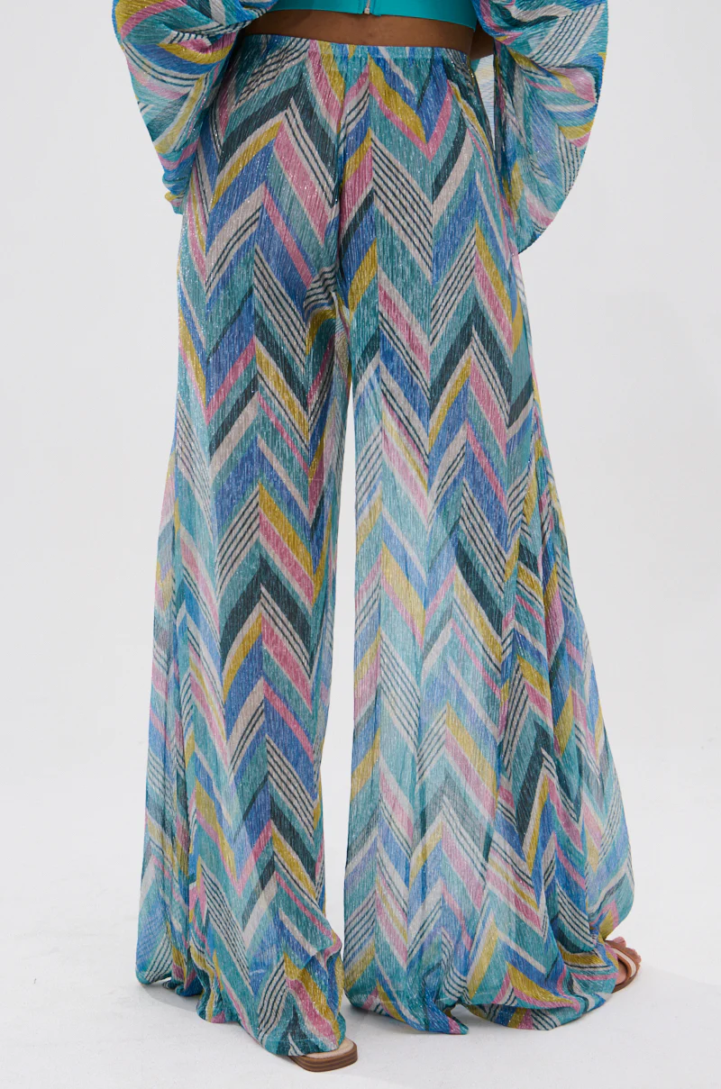 GRISELDA PRINTED PALAZZO PANTS - Image 5