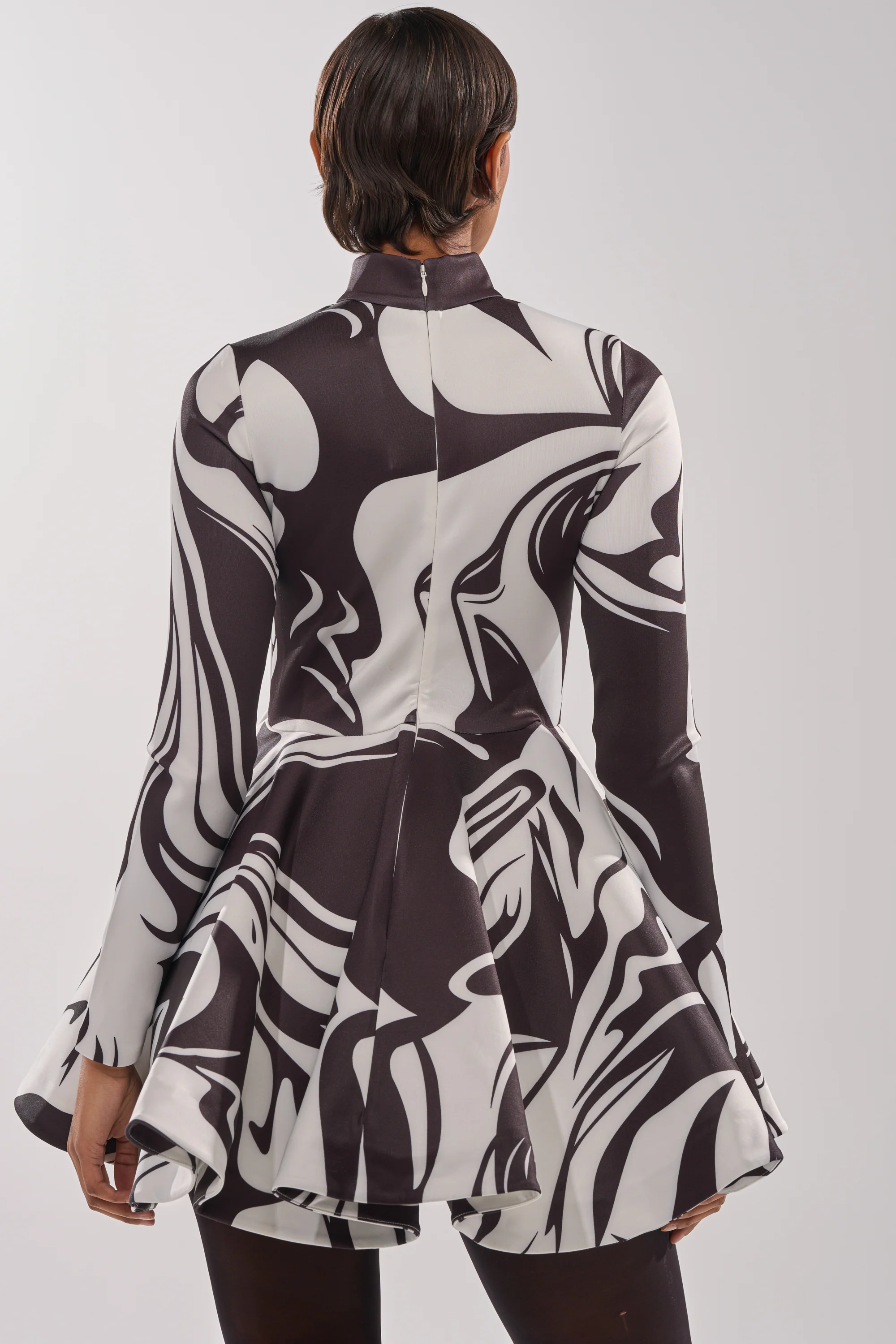 GROOVY BABY MOCKNECK MINI DRESS - Image 5