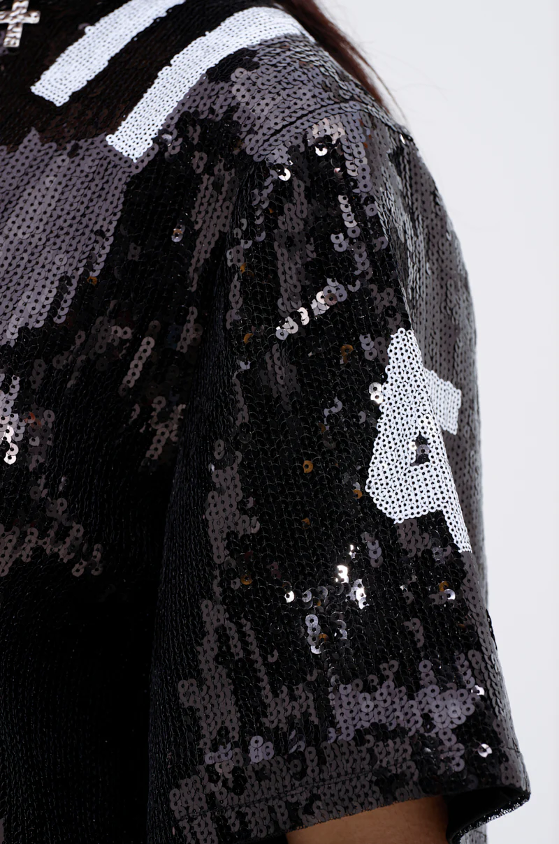 GUESS THE NUMBER SEQUIN JERSEY - Image 9