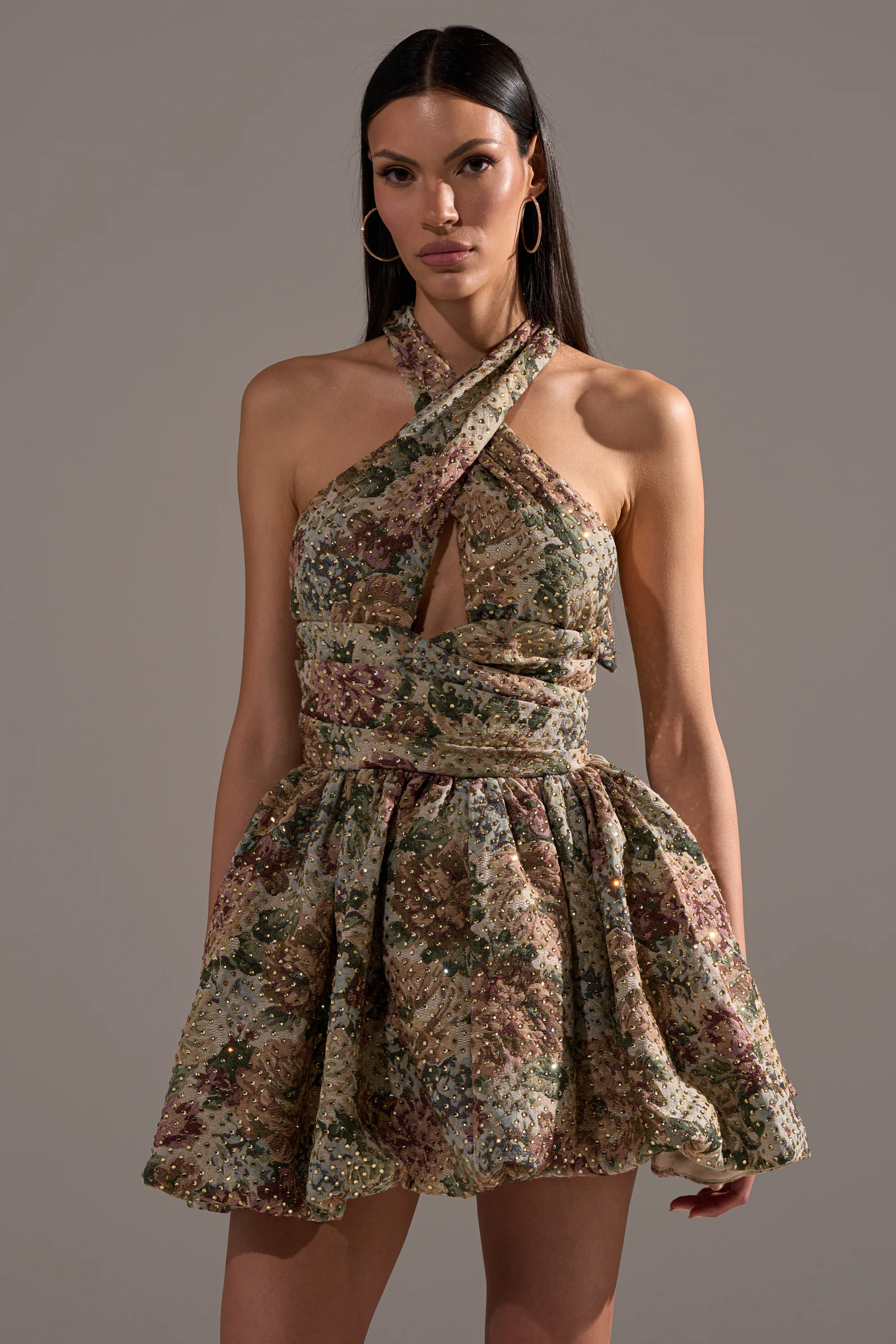 GUESS WHO FLORAL MINI DRESS - Image 2