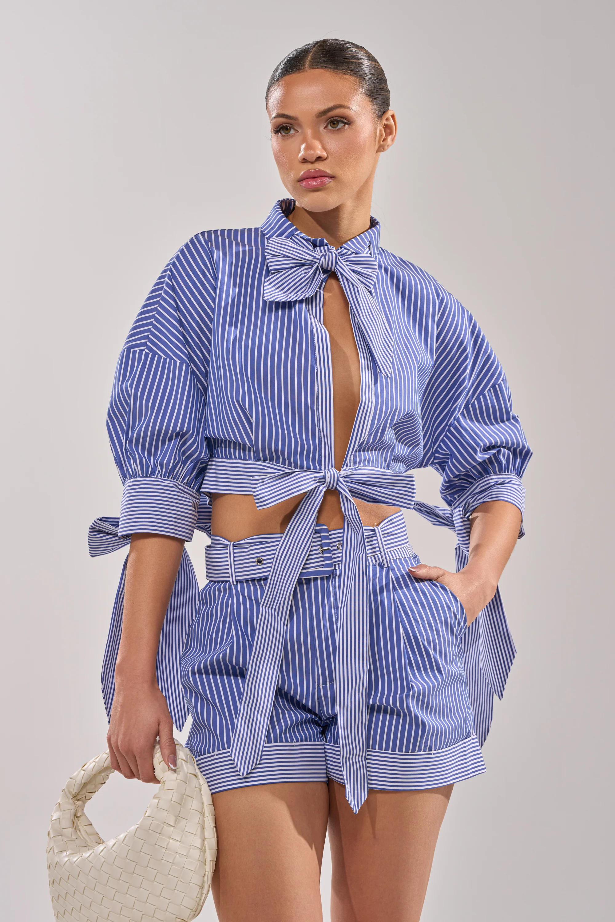 GUESS WHO POPLIN BLOUSE