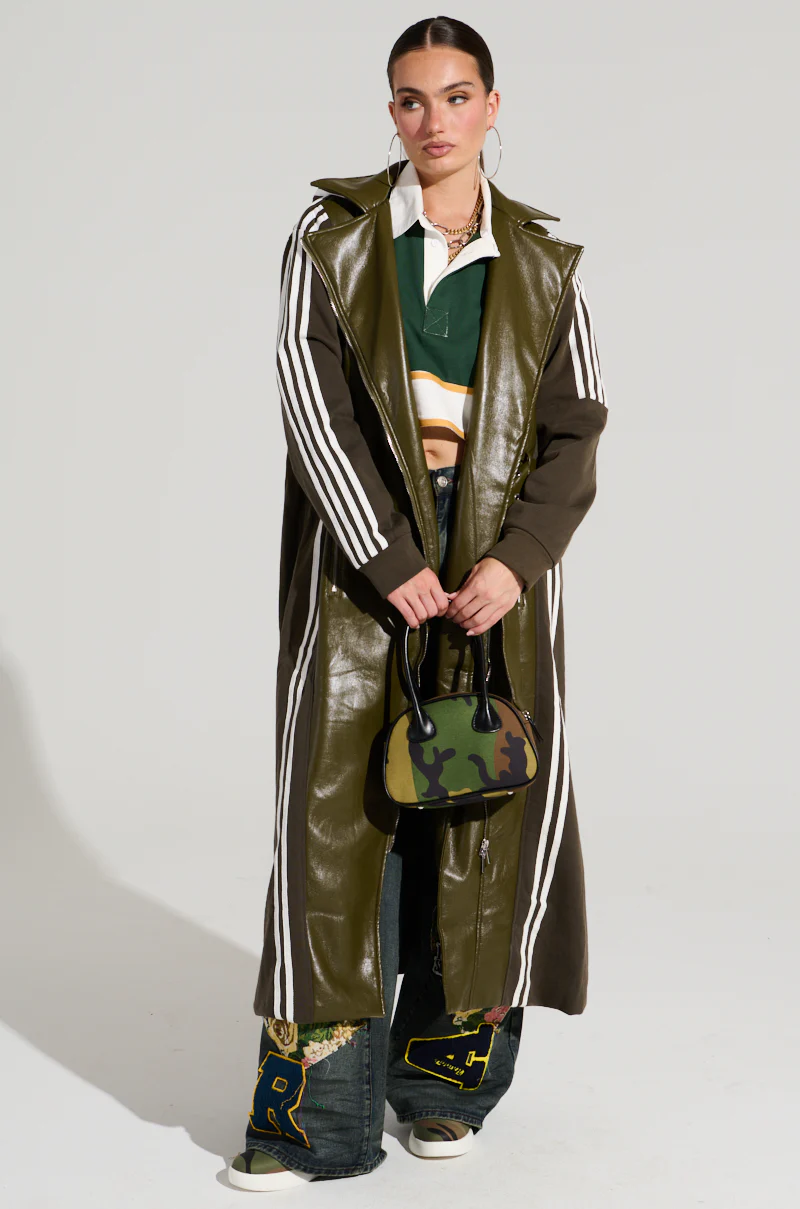 HADLEY MIXED MEDIA TRENCH - Image 5