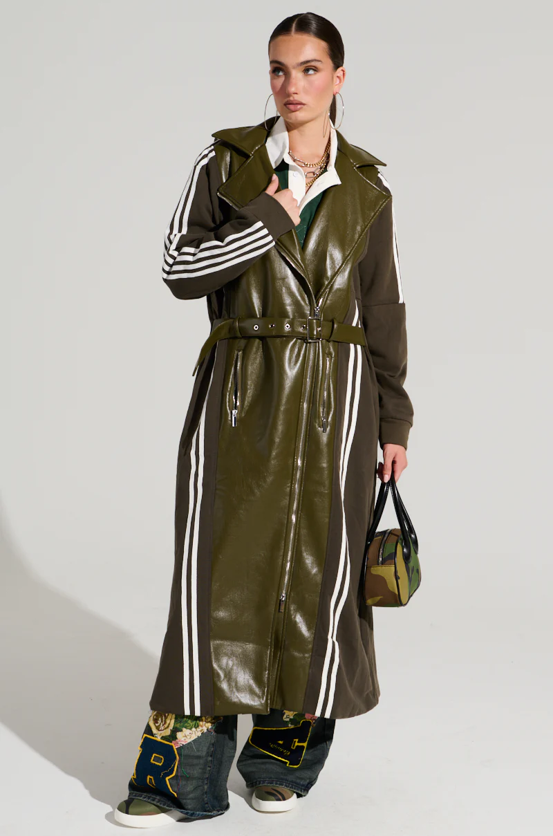 HADLEY MIXED MEDIA TRENCH - Image 7