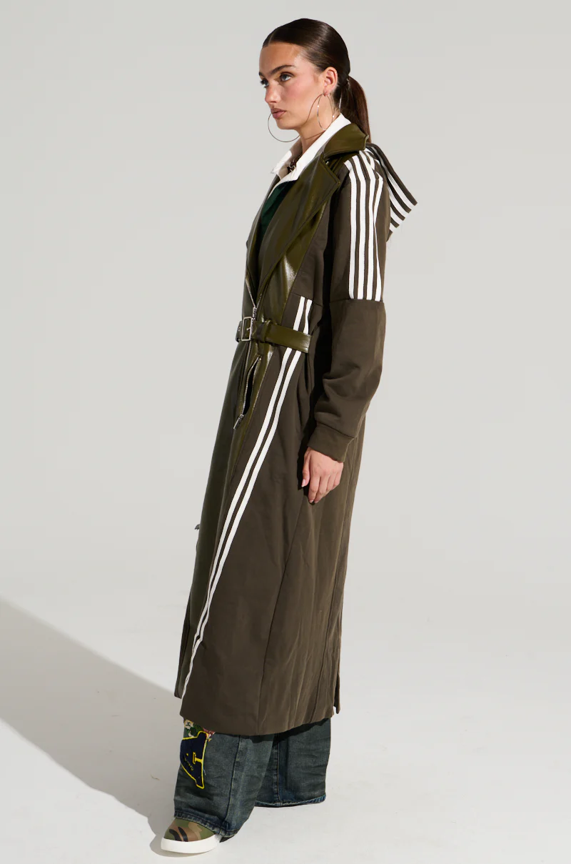 HADLEY MIXED MEDIA TRENCH - Image 8