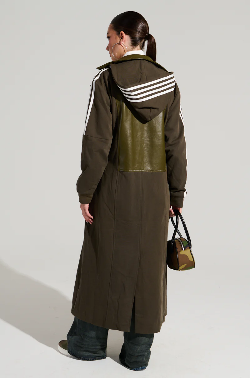 HADLEY MIXED MEDIA TRENCH - Image 9