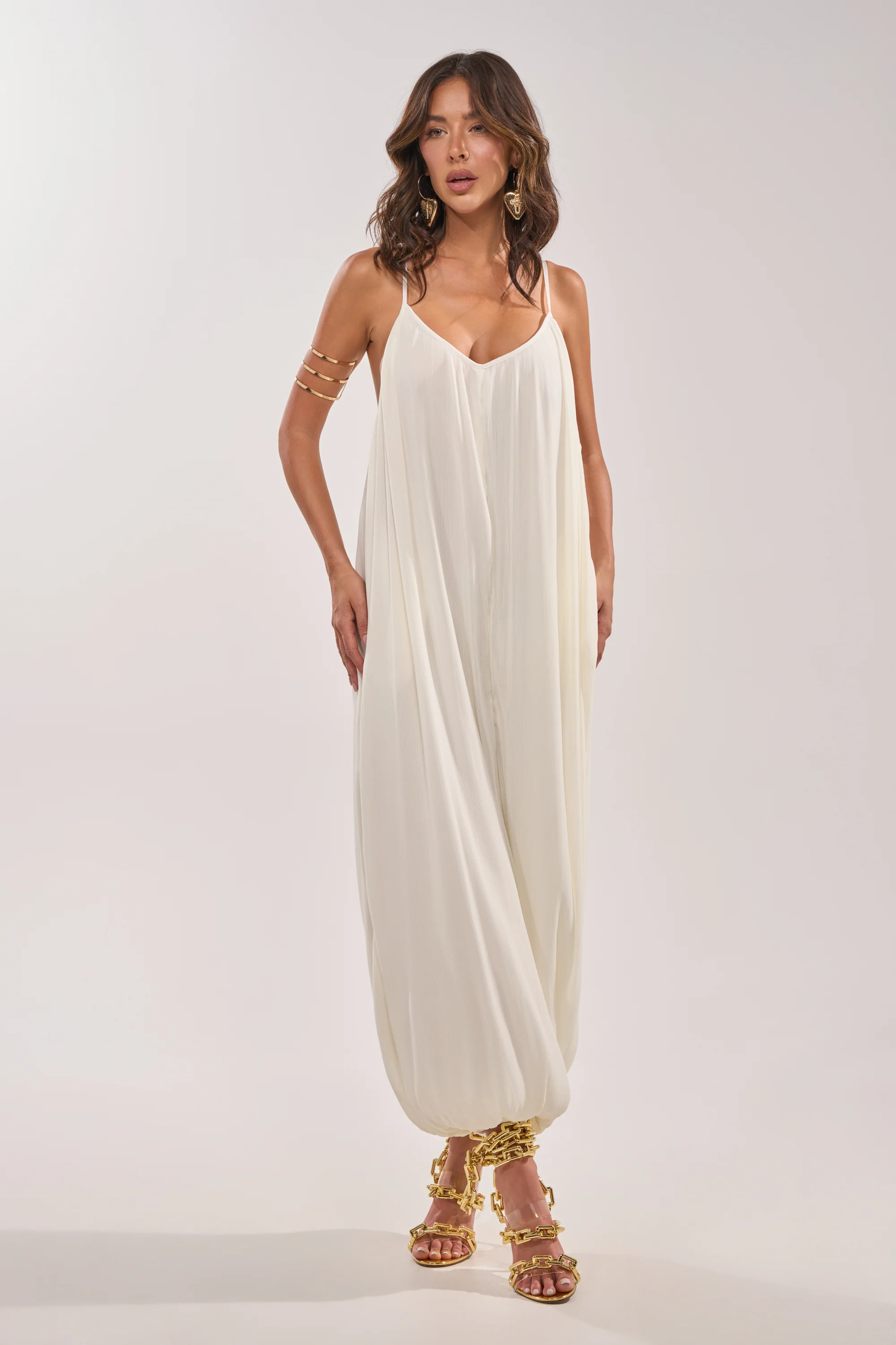 HALO SLINKY SLEEVELESS JUMPSUIT - Image 2