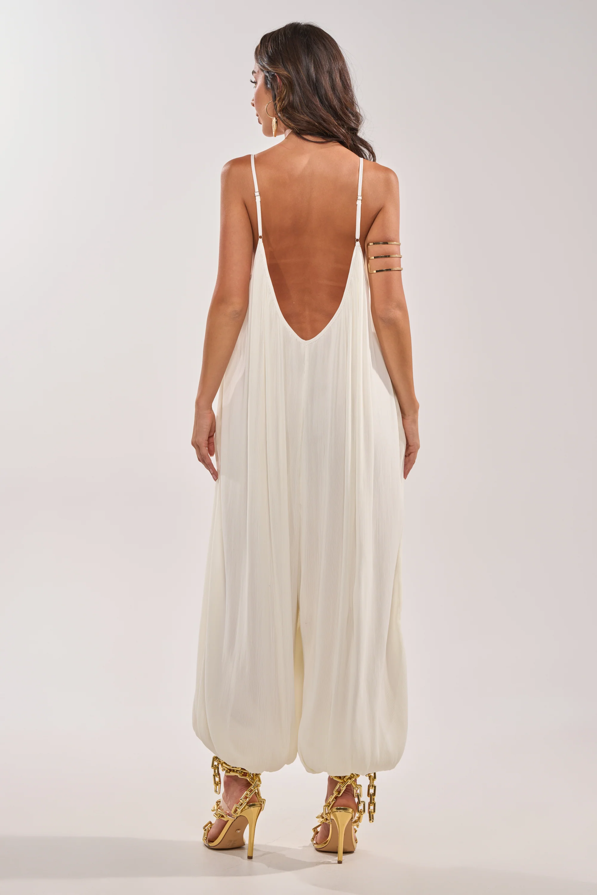 HALO SLINKY SLEEVELESS JUMPSUIT - Image 5