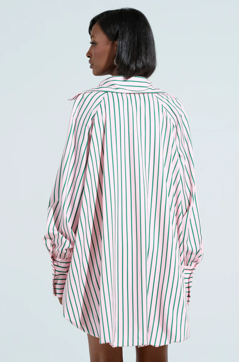 HAMPTONS STRIPED BUTTON UP - Image 4